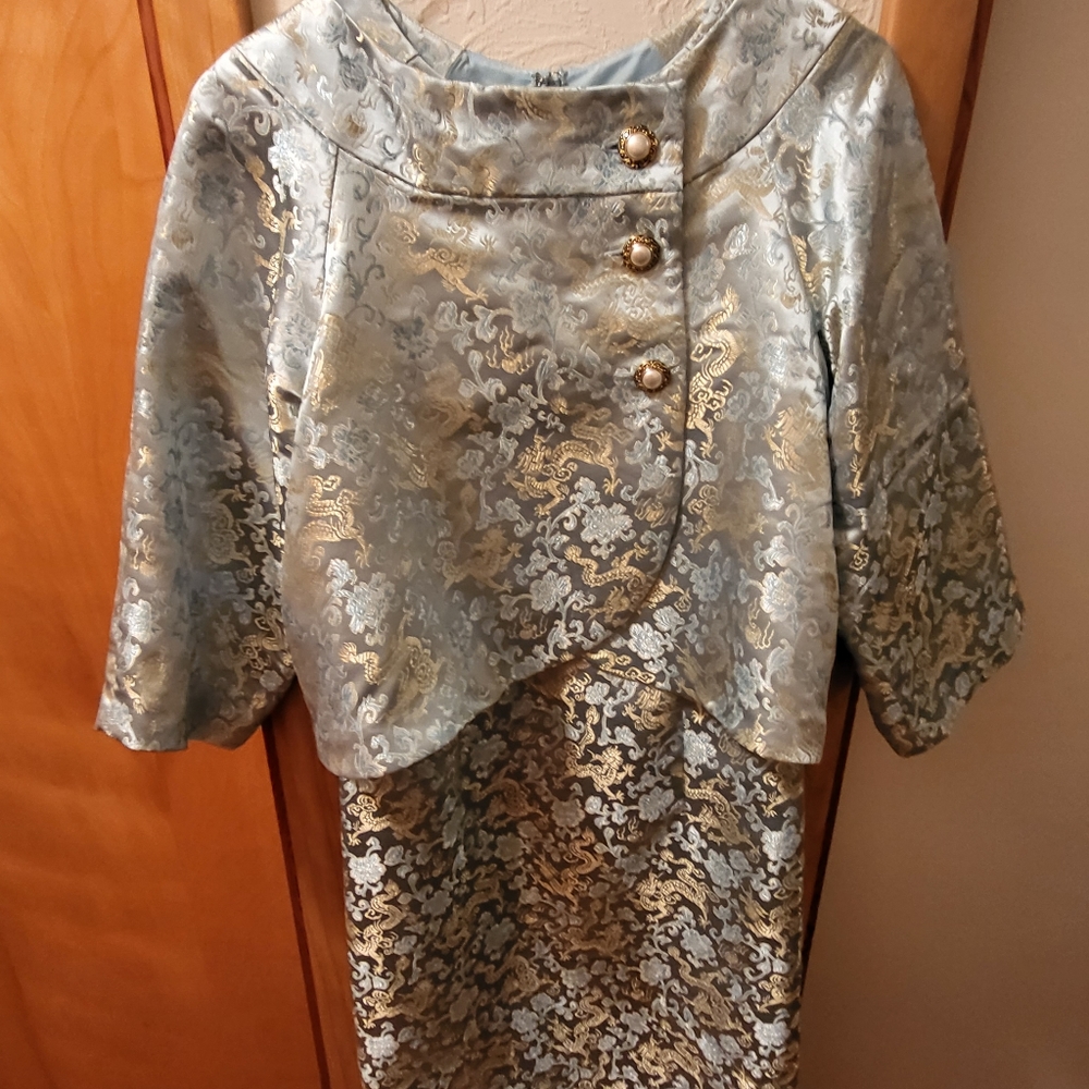 Vintage 60's 2 PC. Dress